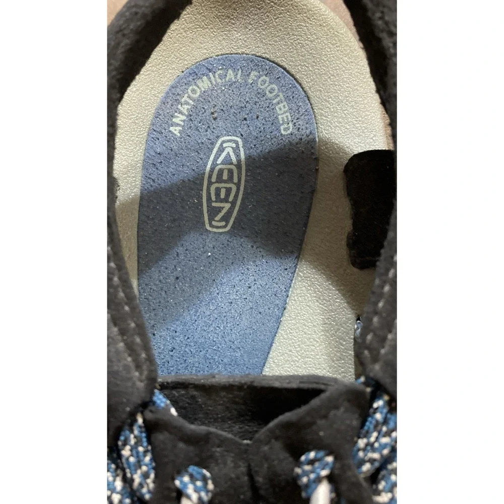 Keen UNEEK Sandals Men's Sz 11.5 Blue Gray Anatomical Footed Cord